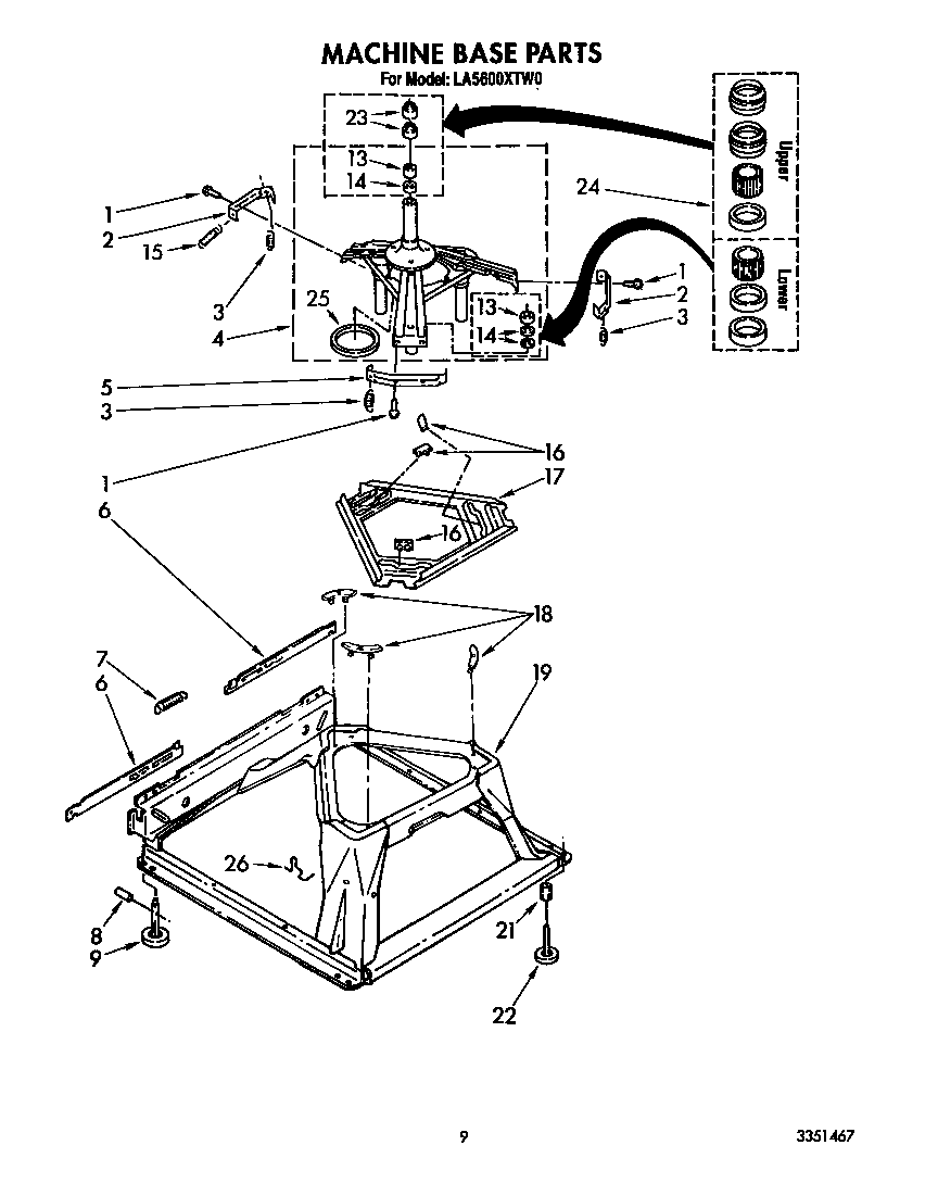 Machine base