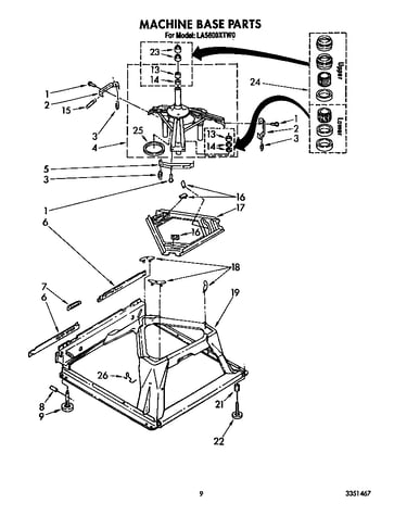 Machine base