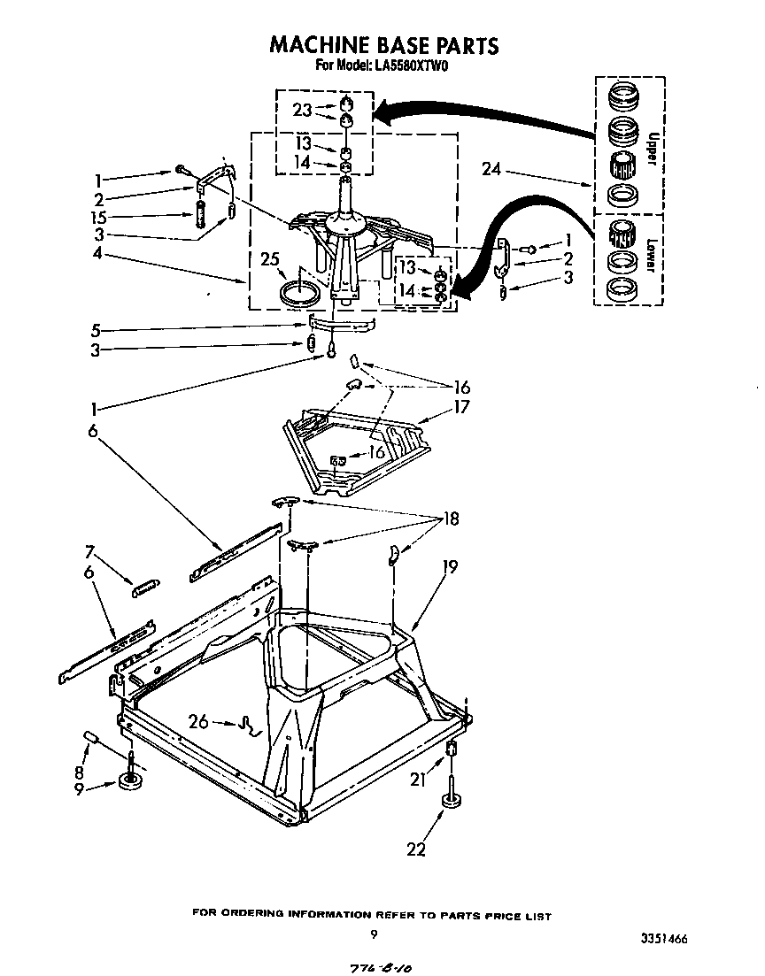 Machine base