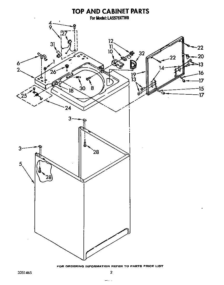 TOP AND CABINET