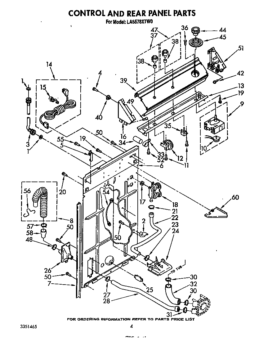 CONTROL AND REAR PANEL