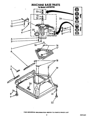 Machine base