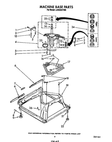 Machine base