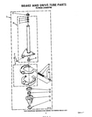 Brake and drive tube