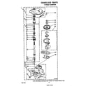 Whirlpool LA5420XTW0 gearcase diagram