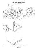 Top and cabinet