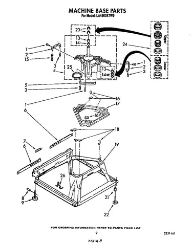 Machine base