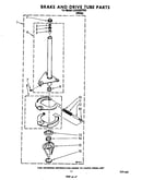 Brake and drive tube