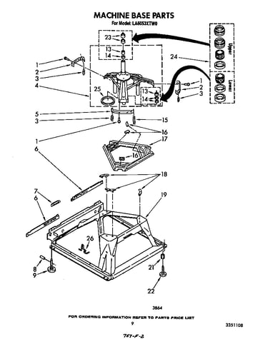 Machine base