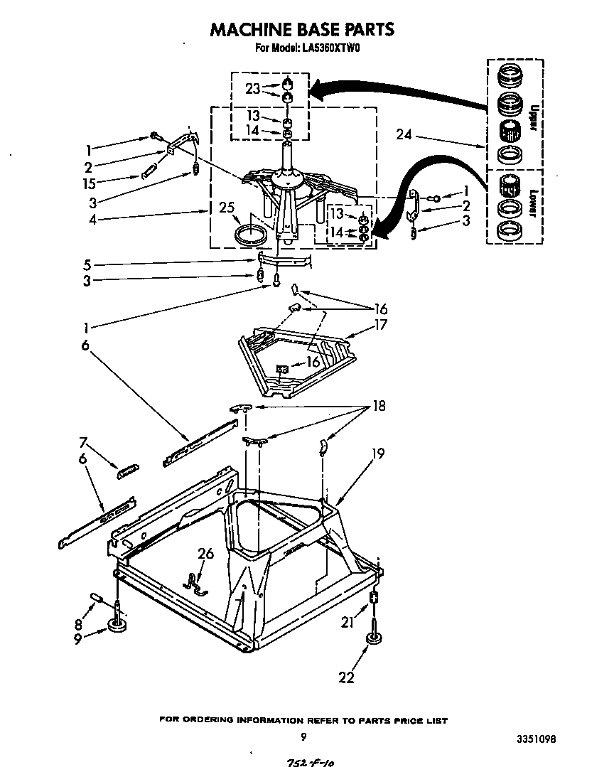 Machine base
