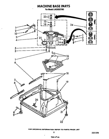 Machine base
