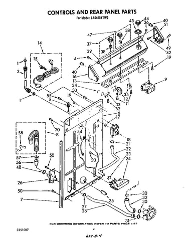 Controls and rear panel