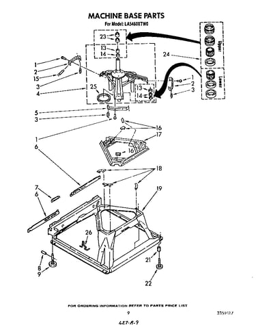 Machine base
