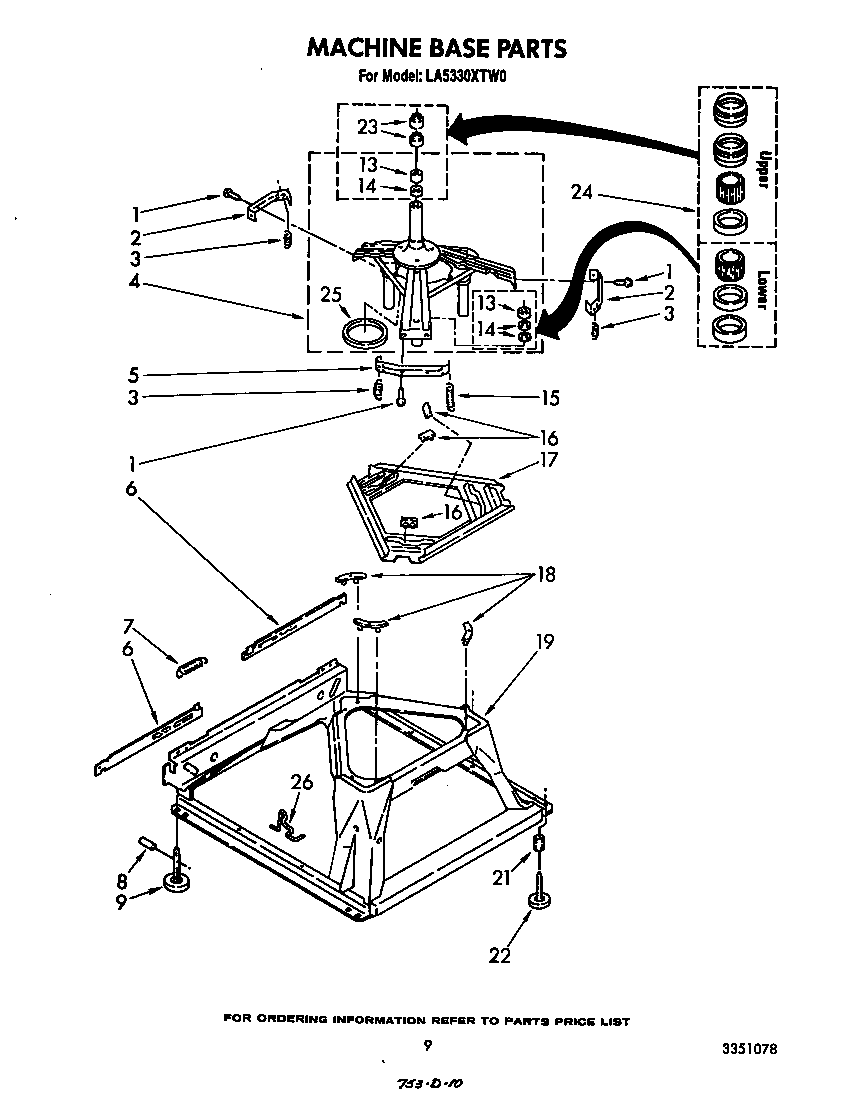 Machine base