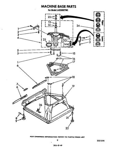 Machine base