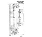 Whirlpool LA5430XTW0 gearcase diagram