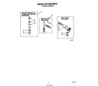 Whirlpool LA5430XTW0 water system diagram