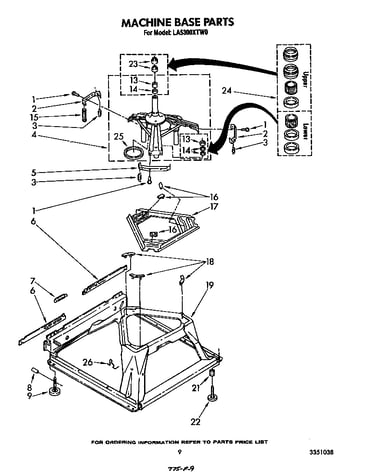 Machine base