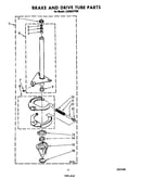 Brake and drive tube
