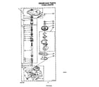 Whirlpool LA5300XTW0 gearcase diagram