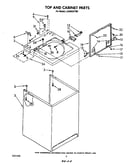 Top and cabinet