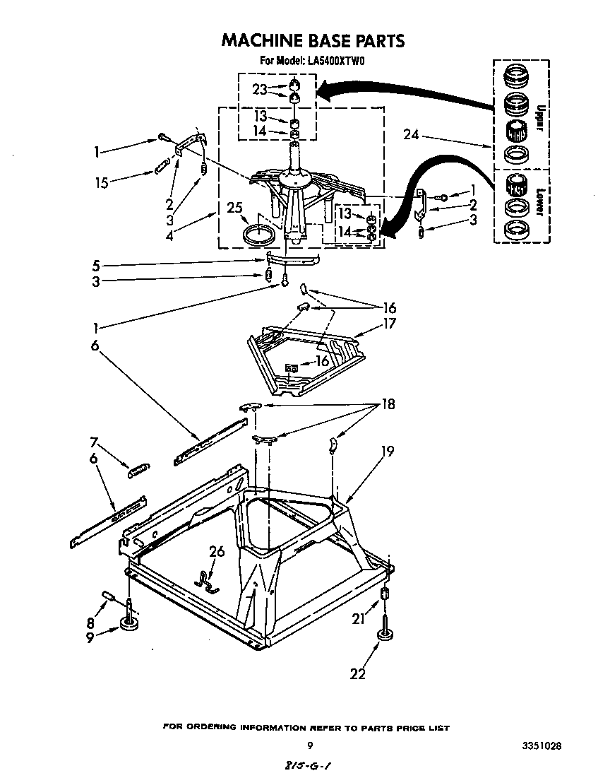 Machine base