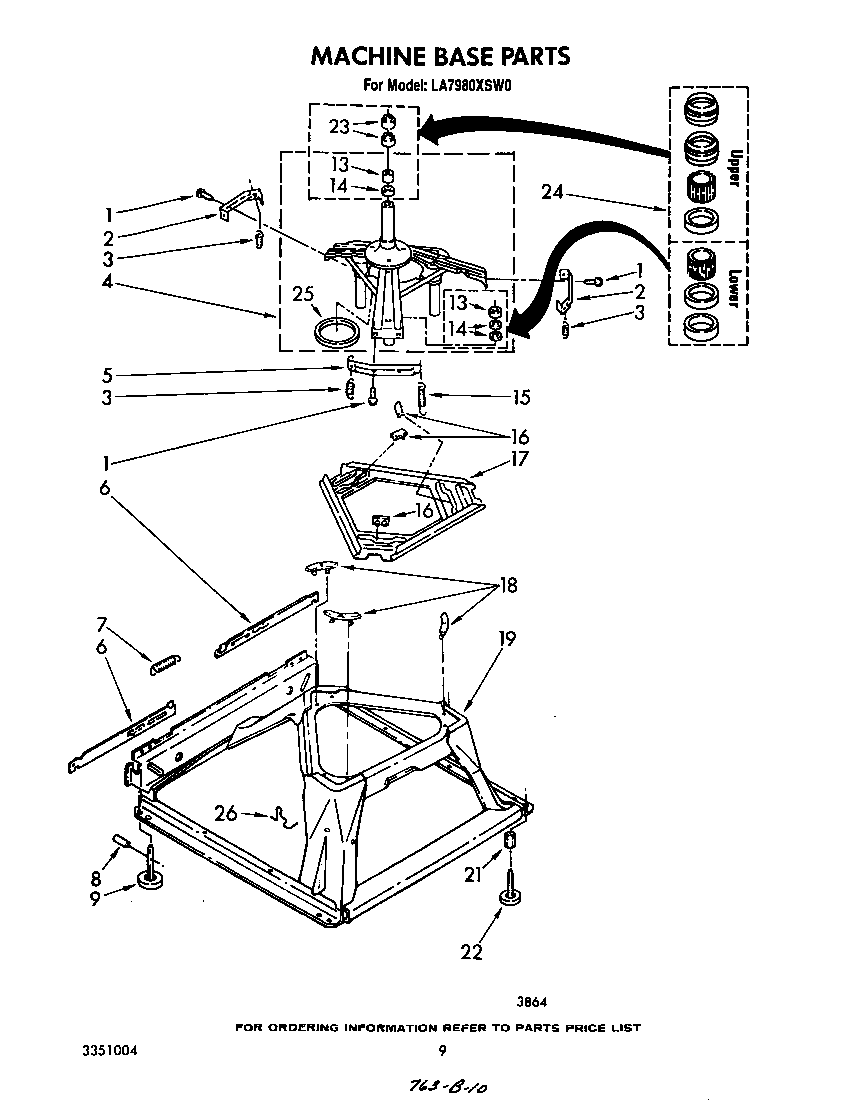 Machine base