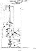 Brake and drive tube