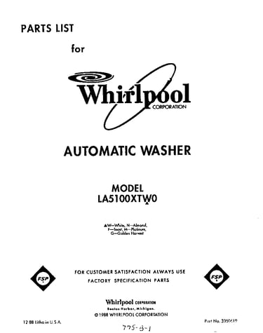 Front cover