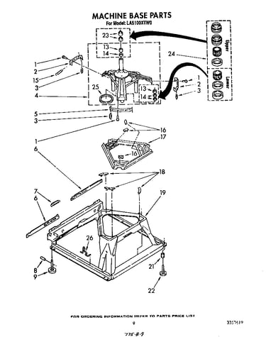 Machine base