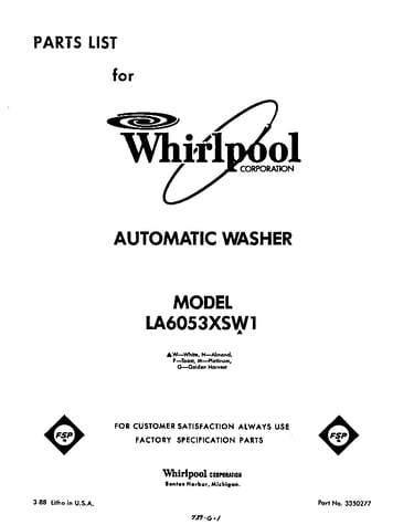 Front cover