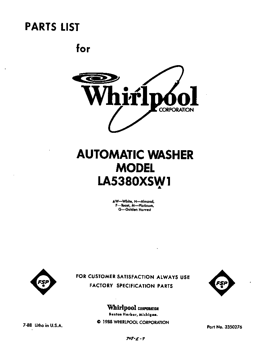 Front cover
