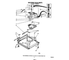 Whirlpool LA5380XSW1 machine base diagram