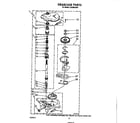 Whirlpool LA5380XSW1 gearcase diagram