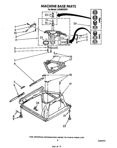 Machine base