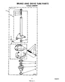 Brake and drive tube
