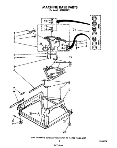 Machine base