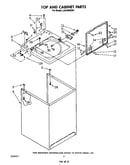 Top and cabinet