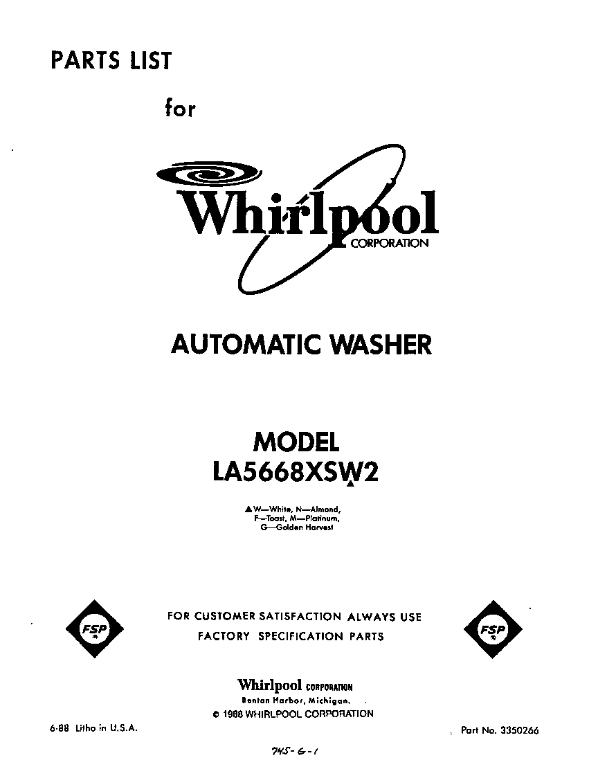 Front cover
