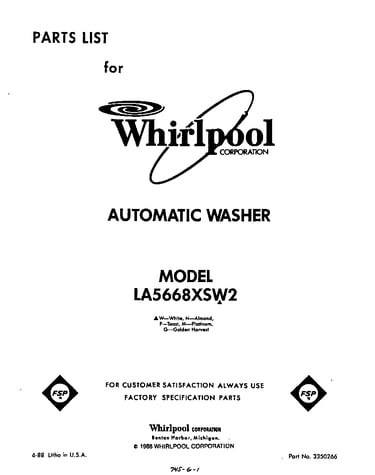 Front cover