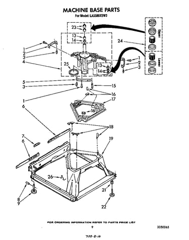 Machine base