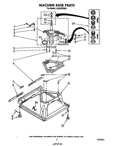 Machine base