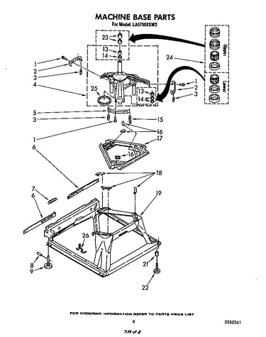 Machine base