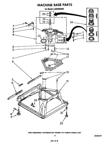 Machine base