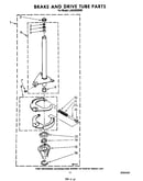 Brake and drive tube