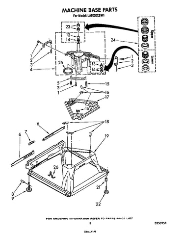 Machine base