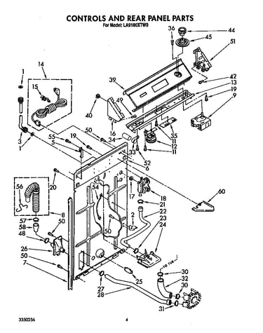 Controls and rear panel
