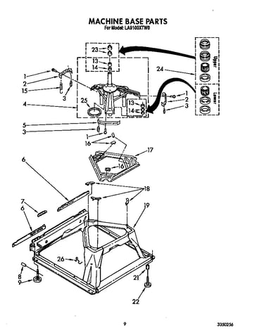 Machine base