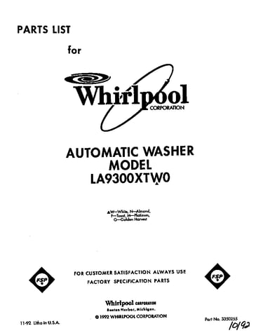 Front cover