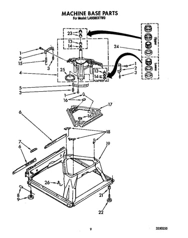 Machine base
